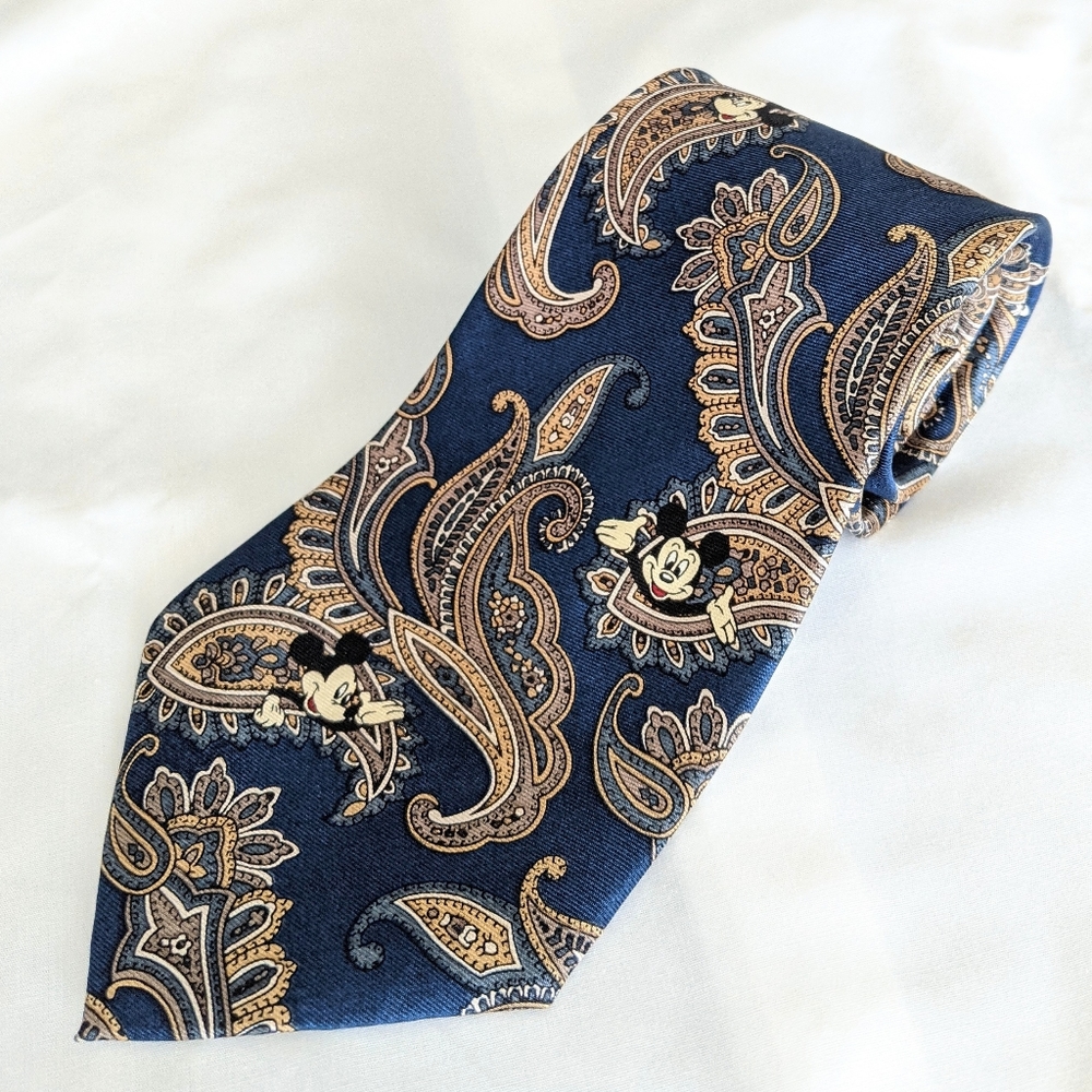 Balancine Mickey Mouse Silk Necktie